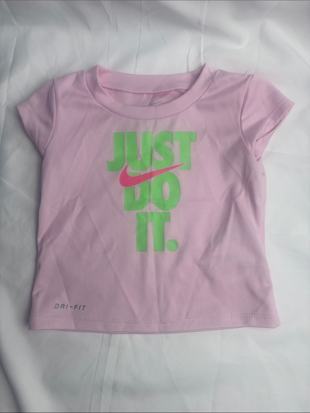 Toddler Nike Shirt “Just Do It” Dri-Fit. Size 12mths